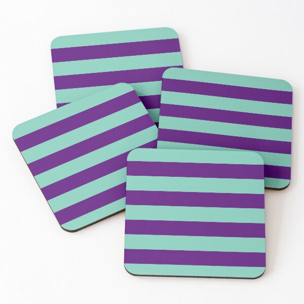 Item preview, Turquoise and violet Exotic Colour Patterns designed and sold by byskillbytalent.