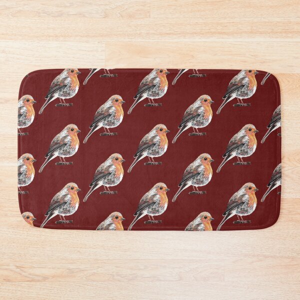 Item preview, Robin Redbreast Ready for Christmas  designed and sold by artbysarahallen.