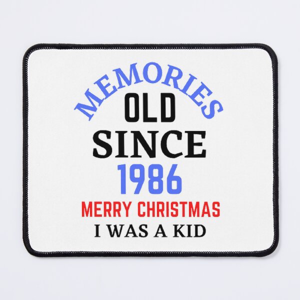 Item preview, Memories Old Since 1986 Merry Christmas designed and sold by Hammy97.