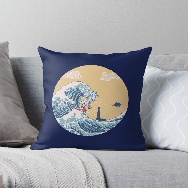 The Great Sea Throw Pillow