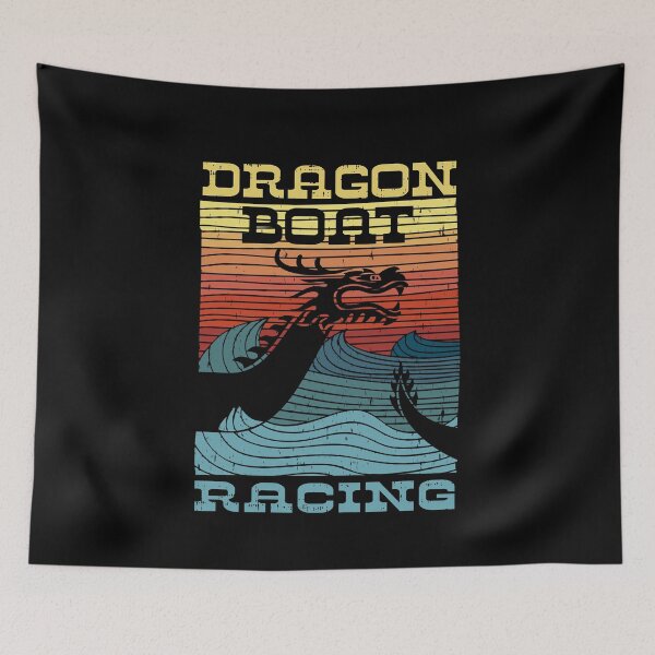 Item preview, Dragon Boat Racing Retro Look designed and sold by MarkusShirts.