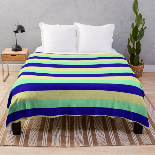 Item preview, Sunshine yellow, fluorescent green, sapphire blue Exotic Colour Patterns designed and sold by byskillbytalent.