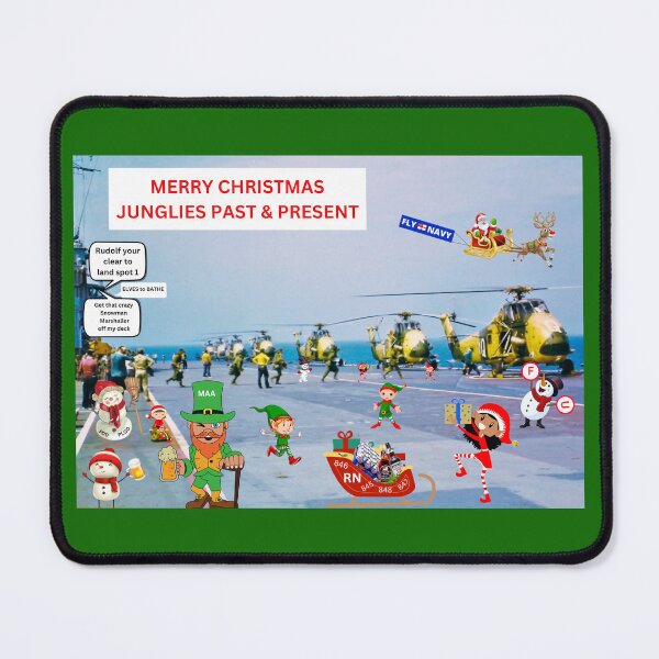Item preview, Merry Christmas Junglies Past & Present designed and sold by Bagsyrose.