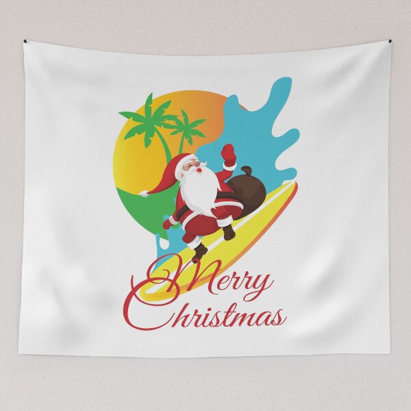 Item preview, SURFING SANTA designed and sold by Randa-2511.