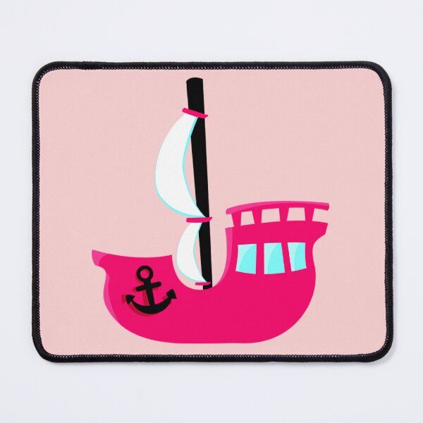 Item preview, Pink Pirate Ship Boat designed and sold by ChristinasMess.
