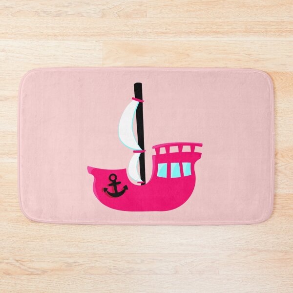 Item preview, Pink Pirate Ship Boat designed and sold by ChristinasMess.