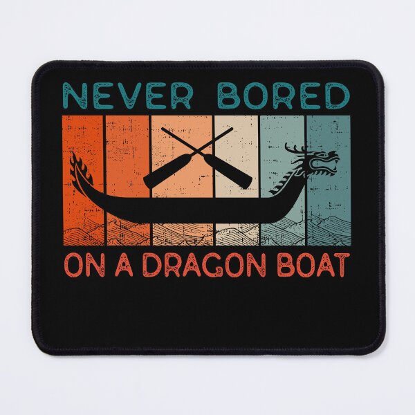 Item preview, Never Bored On A Dragon Boat Funny Racing designed and sold by MarkusShirts.