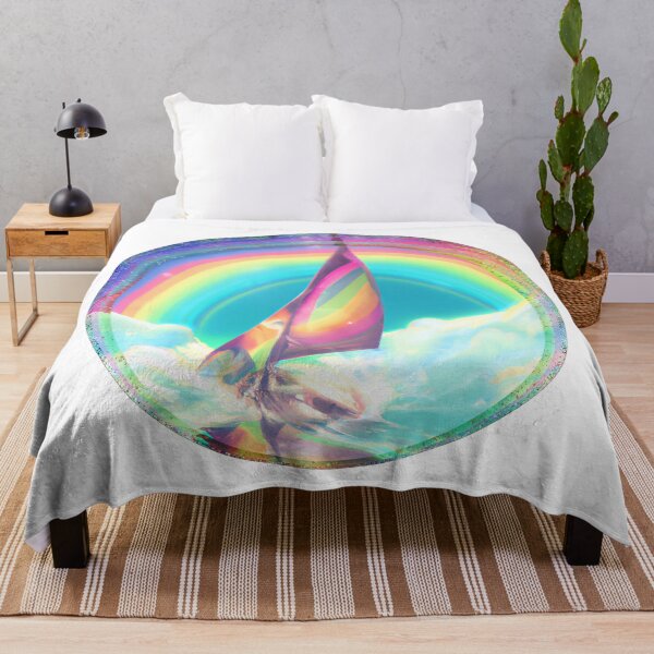 Item preview, Rainbow Drift, AI generated designed and sold by Le'Mon AI Design.
