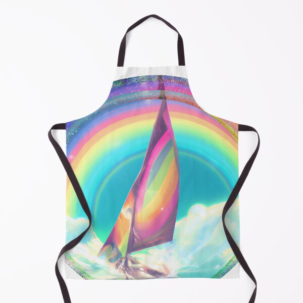 Item preview, Rainbow Drift, AI generated designed and sold by Le'Mon AI Design.