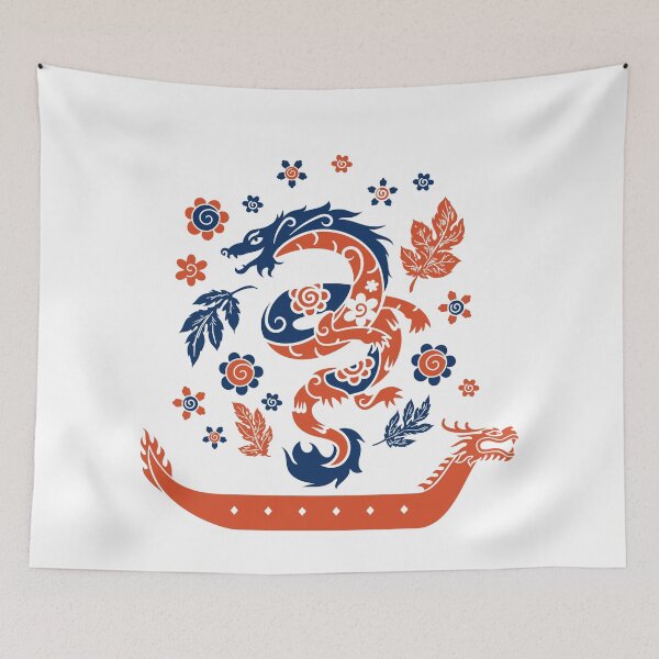 Item preview, Dragon Boat Paddling Retro Look designed and sold by MarkusShirts.