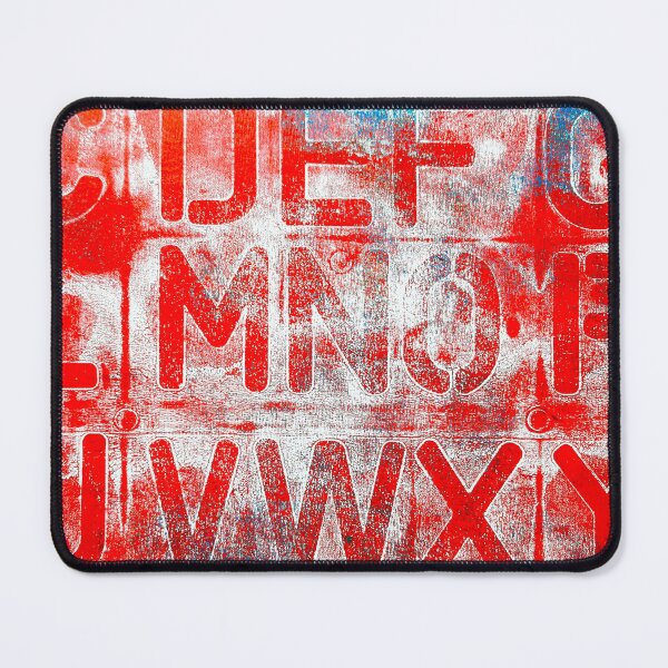 Item preview, RED ALPHABET designed and sold by tootsmagsino.