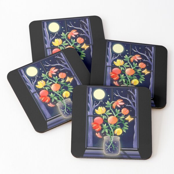 Item preview, Abstract Luminescent Citrus Still Life designed and sold by TigaTiga.