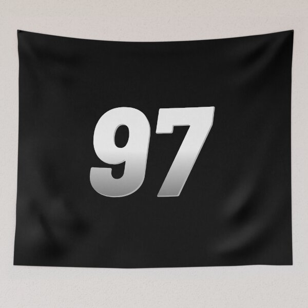 Item preview, Racing Number 97 designed and sold by Denti Kanys ⭐⭐⭐⭐⭐.