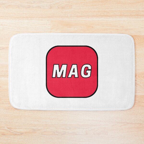 Item preview, Kevin Magnussen simple haas square designed and sold by ff1merch ..
