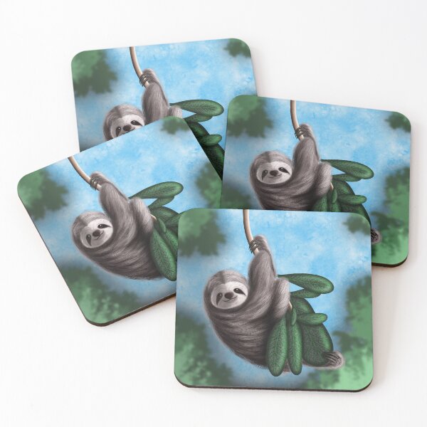 Item preview, Sloth in the rainforest designed and sold by Milamara.