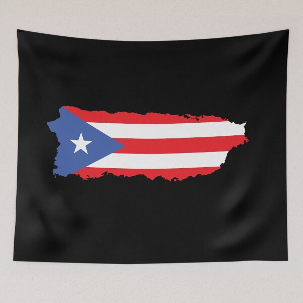 Item preview, Puerto Rico Flag Map designed and sold by Deasdw1.