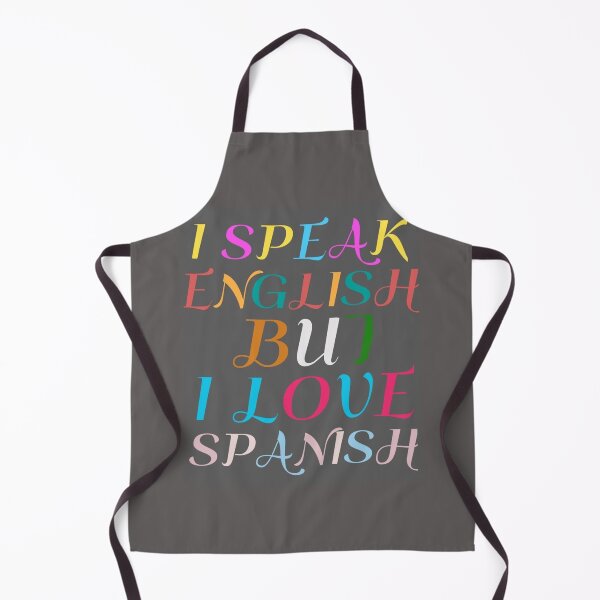 Item preview, i speak english but i love in spanish designed and sold by MrSameeraTop.