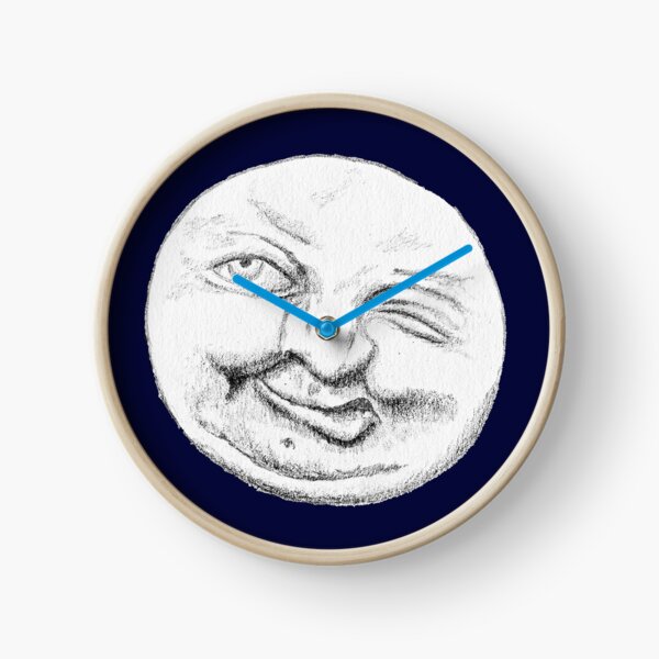 Man in the Moon Clock