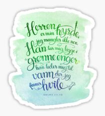 Herren er min hyrde Sticker