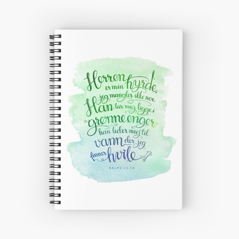 Item preview, Spiral Notebook designed and sold by GudsOrd.
