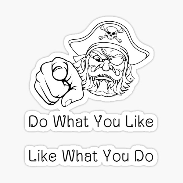 do-what-you-like-like-what-you-do-black-color-font-sticker-for-sale