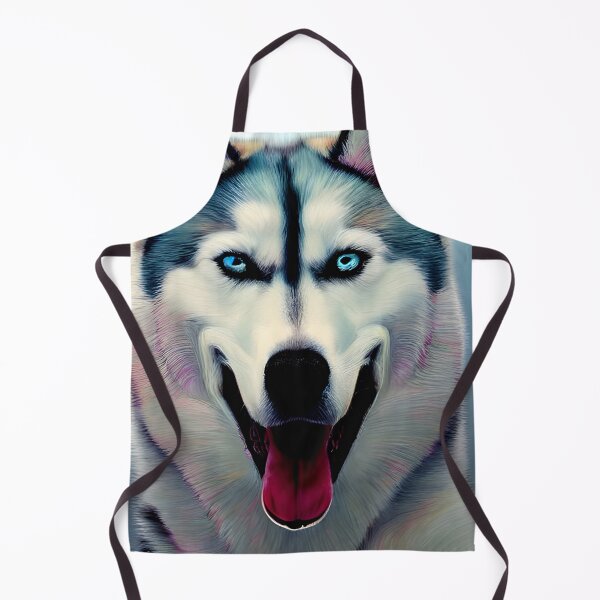 Item preview, Siberian Husky colorful dog portrait #29 designed and sold by supeart.