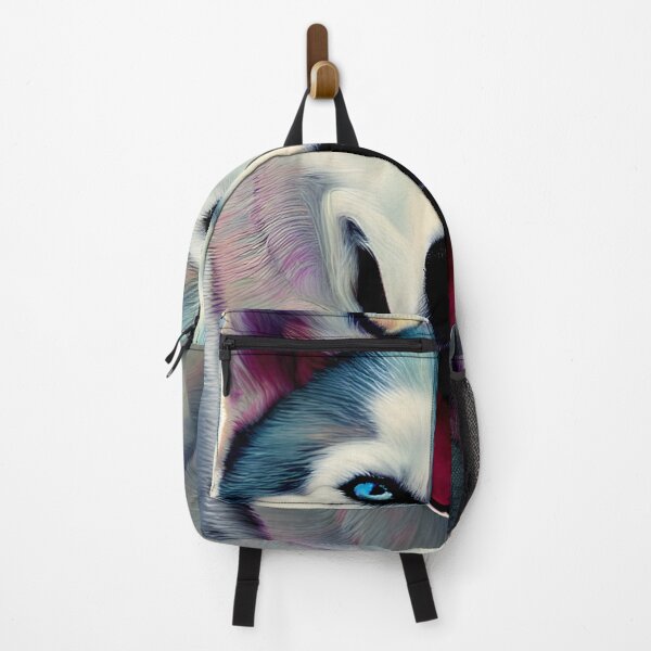 Item preview, Siberian Husky colorful dog portrait #29 designed and sold by supeart.