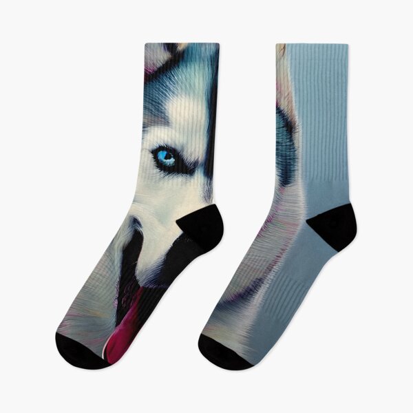 Item preview, Siberian Husky colorful dog portrait #29 designed and sold by supeart.