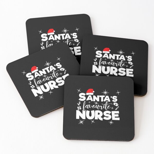 Item preview, Funny Santa's Favorite Nurse designed and sold by Jelisandie.