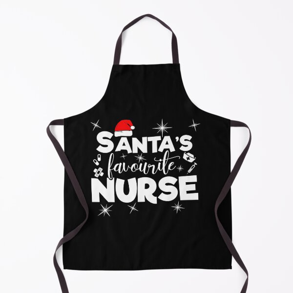 Item preview, Funny Santa's Favorite Nurse designed and sold by Jelisandie.