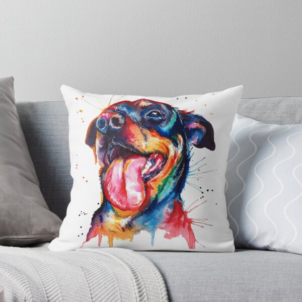 Item preview, Colourful Doberman Dog Artwork designed and sold by RitzuPaul.