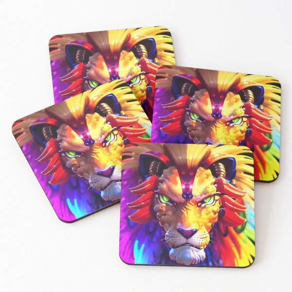 Item preview, Psychedelic Lion designed and sold by NevynCF.