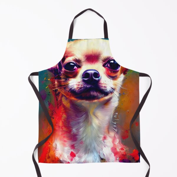 Aperçu de l'œuvre Chihuahua art coloré peinture chien #33 créée et vendue par supeart.
