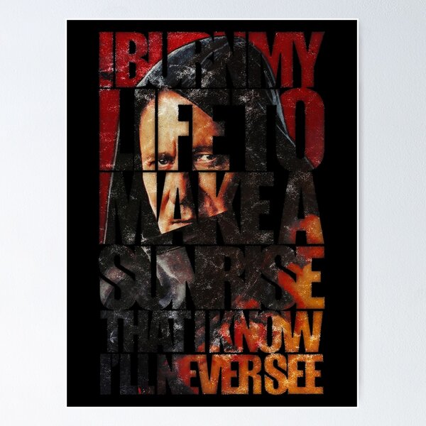 Item preview, I Burn My Life to Make a Sunrise That I Know I'll Never See - Luthen Rael  designed and sold by More-dan-Prints.