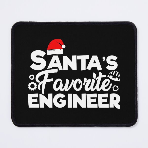 Item preview, Funny Santa's Favorite Engineer Santa's Favorite Engineer designed and sold by Jelisandie.