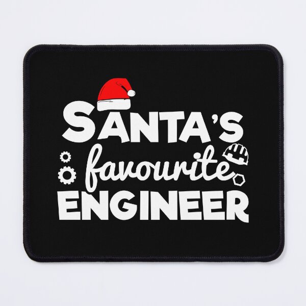 Item preview, Funny Santa's Favorite Engineer Santa's Favorite Engineer designed and sold by Jelisandie.