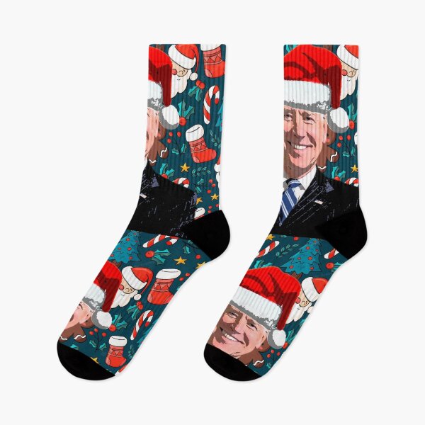 Item preview, Biden Christmas Hat Funny Portrait  designed and sold by Teetans.