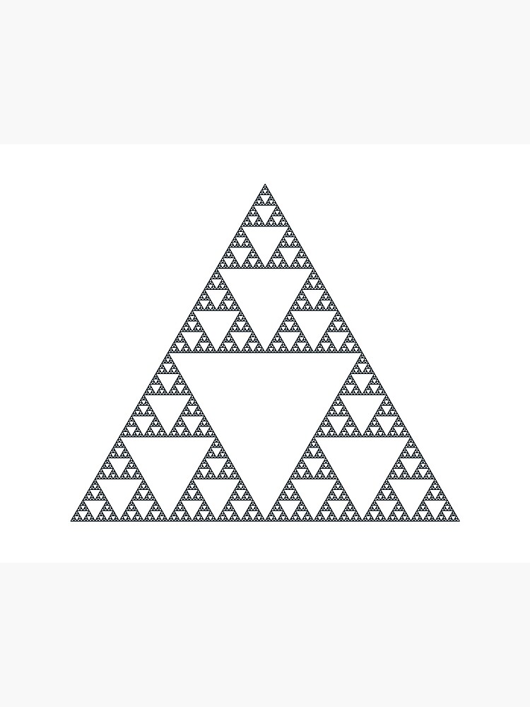 sierpi-ski-triangle-fractal-7-steps-art-board-print-for-sale-by-joshdbb-redbubble