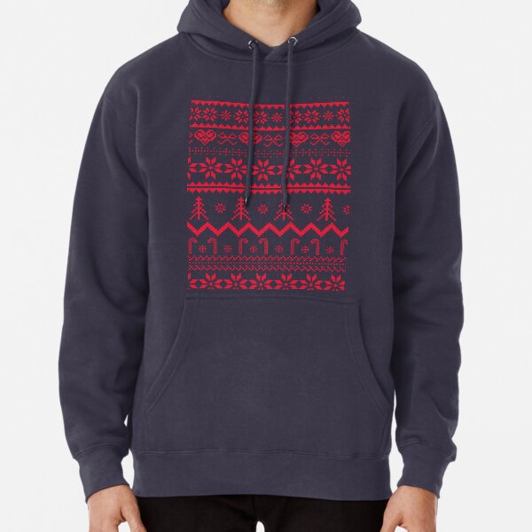 Sarilmak Patchwork christmas Pullover Hoodie