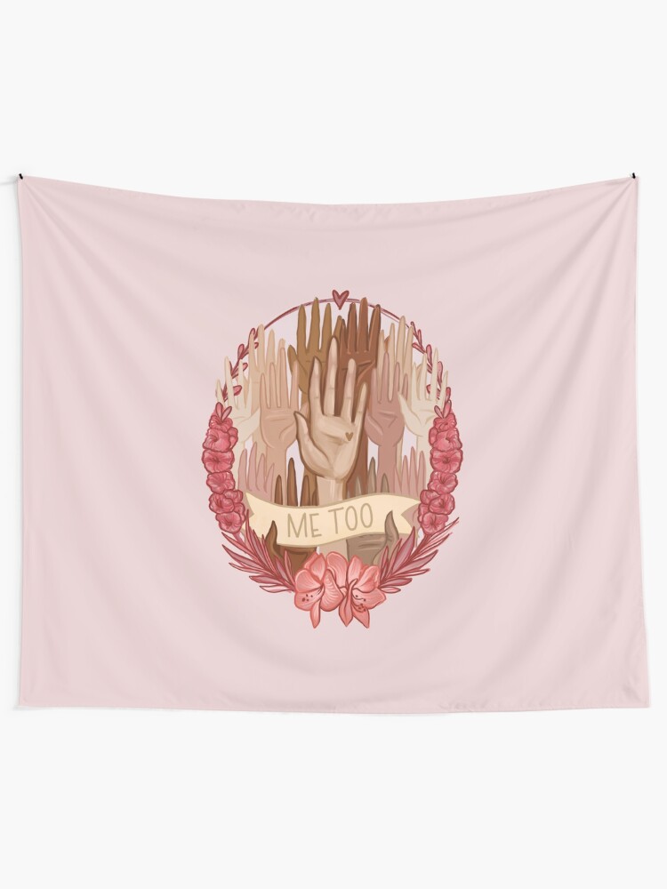 Alternate view of Me Too Tapestry