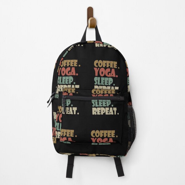 Item preview, Funny coffee yoga sleep repeat Gifts For coffee yoga Lovers designed and sold by Fashions-Gifts.
