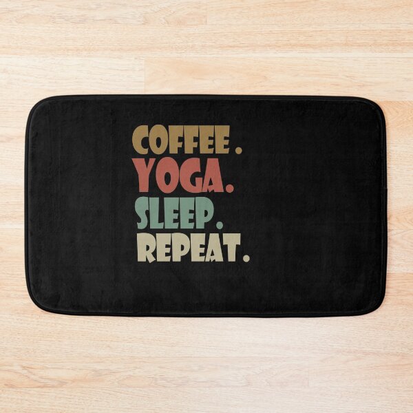 Item preview,  Funny coffee yoga sleep repeat Gifts For coffee yoga Lovers designed and sold by Fashions-Gifts.