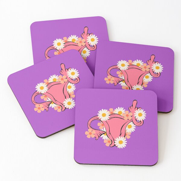 Item preview, choice feminist middle finger uterus designed and sold by Style  Avenue.