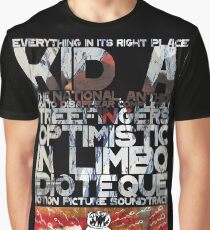 Radiohead - Kid A Graphic T-Shirt
