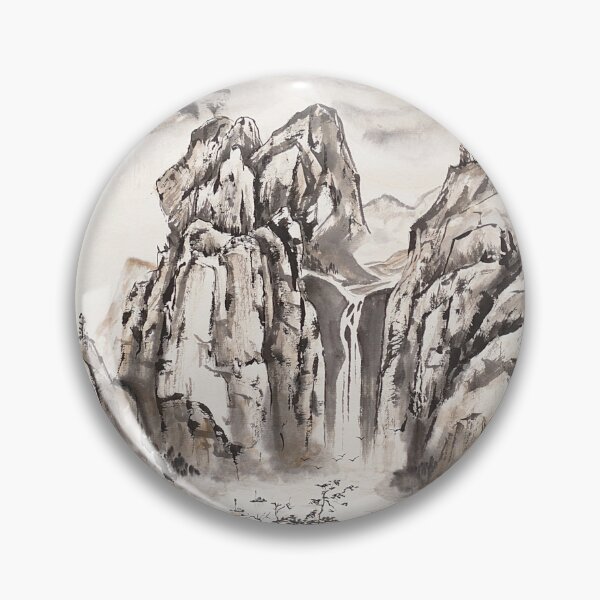 Item preview, Yangze River with Water Fall - no Cally designed and sold by Birgit Moldenhauer.
