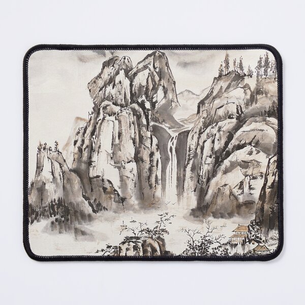 Item preview, Yangze River with Water Fall - no Cally designed and sold by Birgit Moldenhauer.