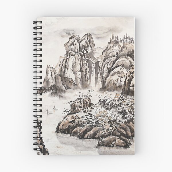 Item preview, Río Yangze con cascada - sin Cally designed and sold by Birgit Moldenhauer.