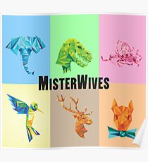 Misterwives Color Block Merch! Poster