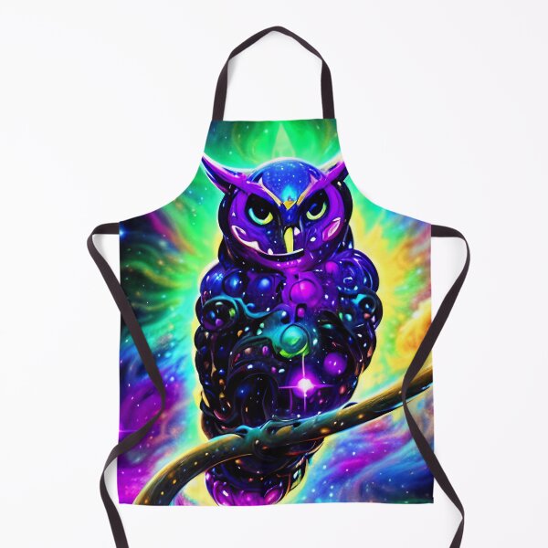 Item preview, Cosmic Horned Owl designed and sold by NevynCF.