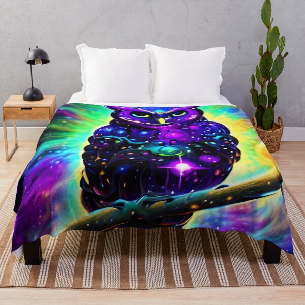 Item preview, Cosmic Horned Owl designed and sold by NevynCF.